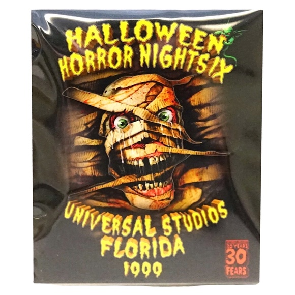 Universal Studios Halloween Horror Nights 30 Horror Throwback Mummy Magnet - Picture 1 of 1